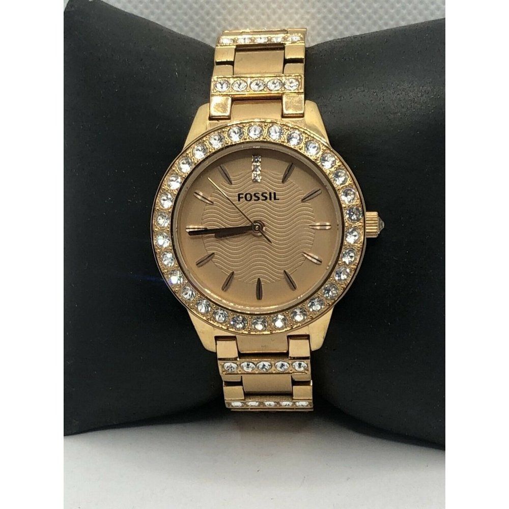 Fossil ES3020 Women's Stainless Steel Analog Rose